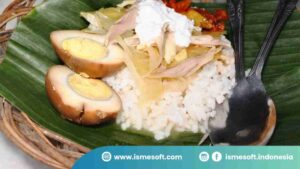 Ciri Khas Nasi Ayam Bu Pini