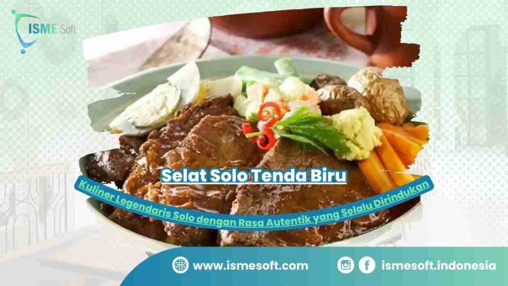 Selat Solo Tenda Biru